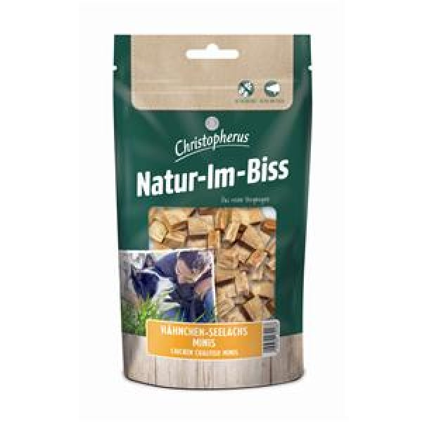 Christopherus Dog Snack Hähnchen-Seelachs Minis 12x 70g